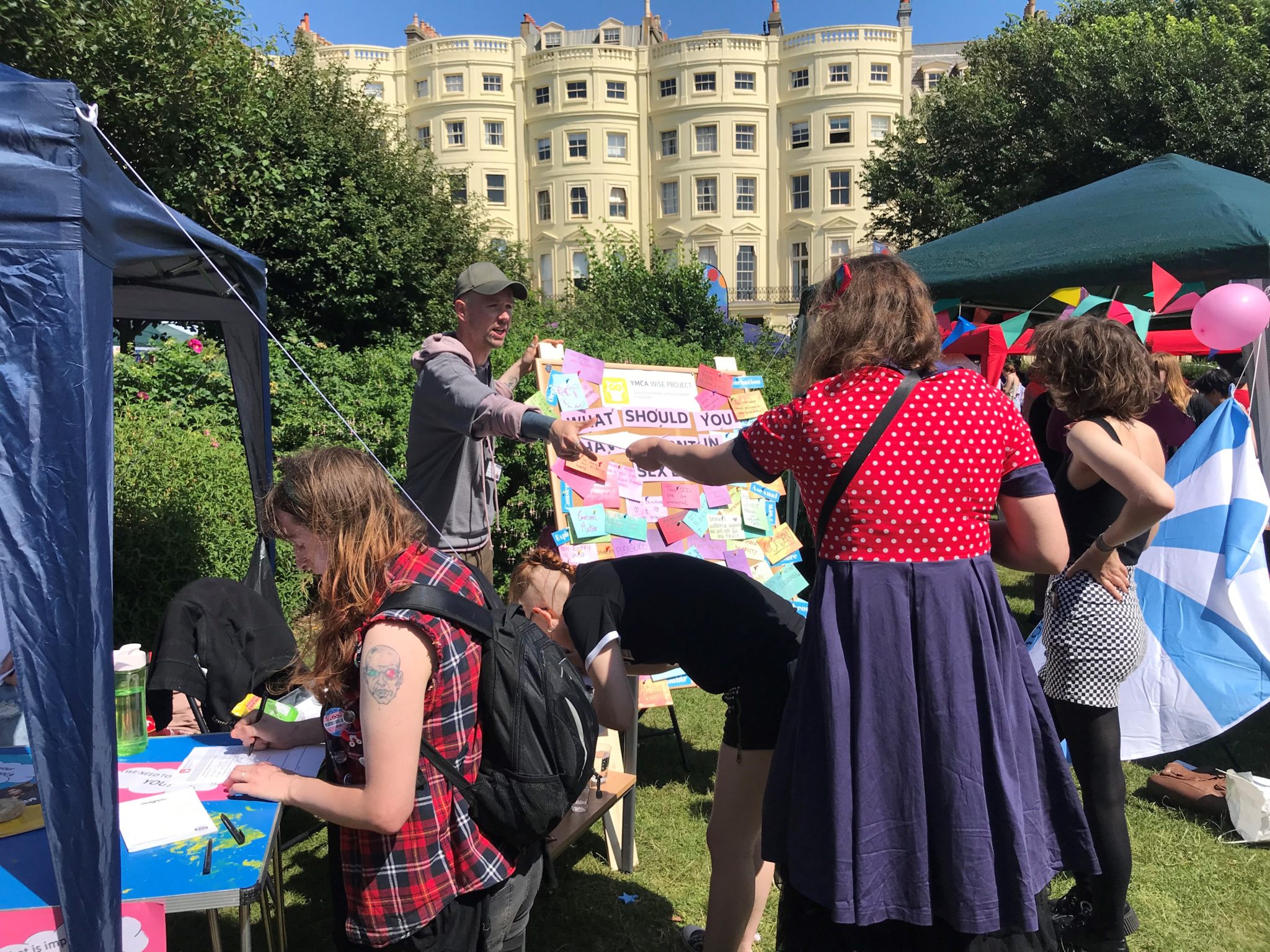 Brighton Trans Pride! YMCA DownsLink Group