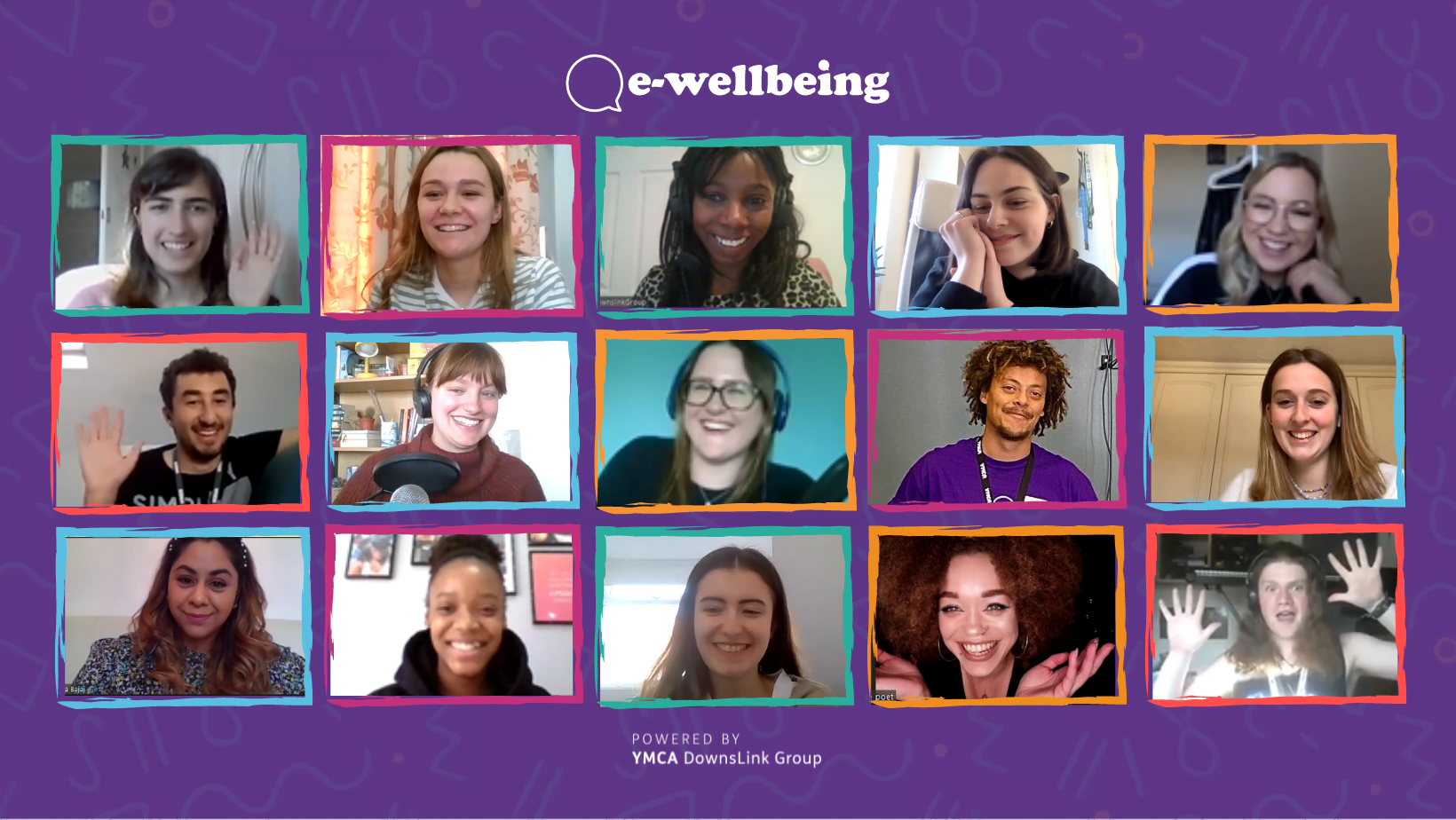 e-wellbeing team photo e-wellbeing team photo