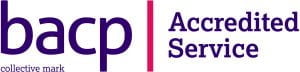 BACP accredited service logo BACP accredited service logo