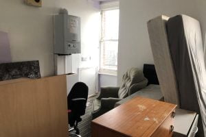 Grove House Lounge before renovation 