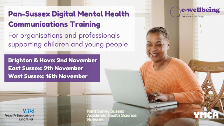 Digital mental health communications training advert