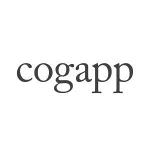 cogapp written in grey font on a white background