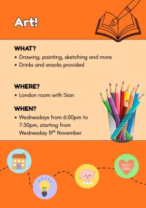 Art - 6 weeks of fun poster