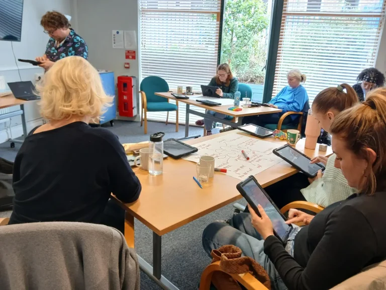 Digital harms training being delivered