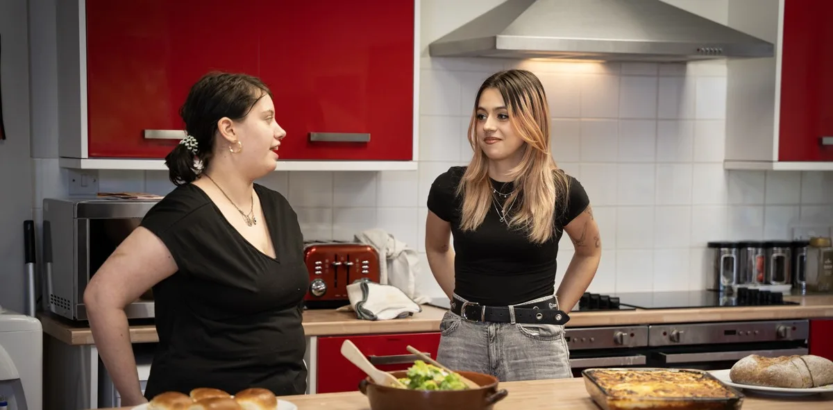 Two-young-people-in-kitchen
