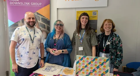 YAC Brighton team at the launch of Young Futures Hub Brighton