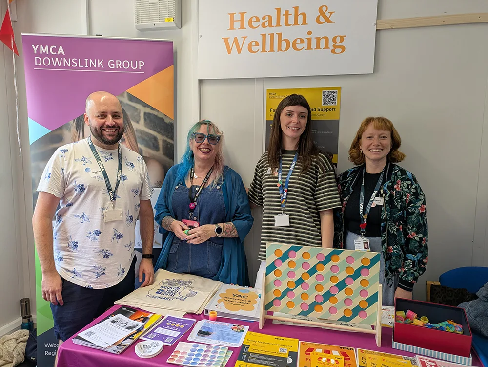 YAC Brighton team at the launch of Young Futures Hub Brighton