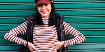 Young,Moroccan,Girl,With,Short,Hair,With,Fall,Outfit,-