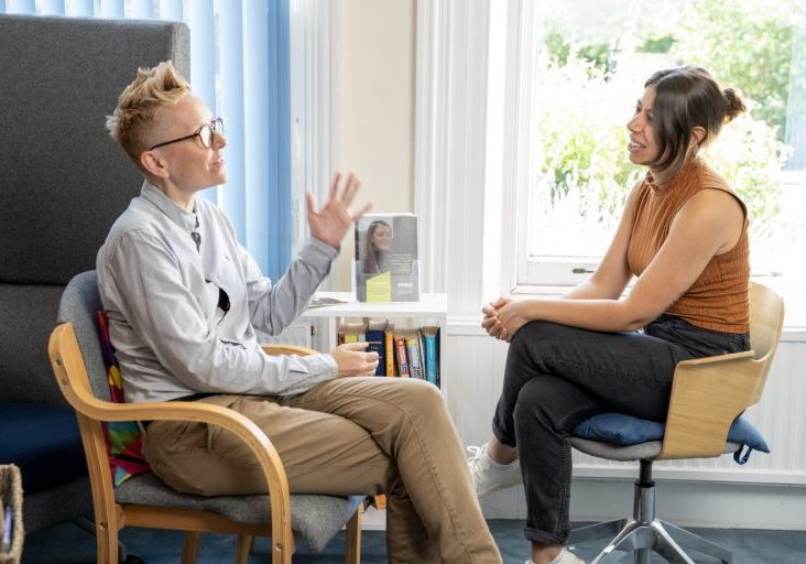 two staff in reception 1