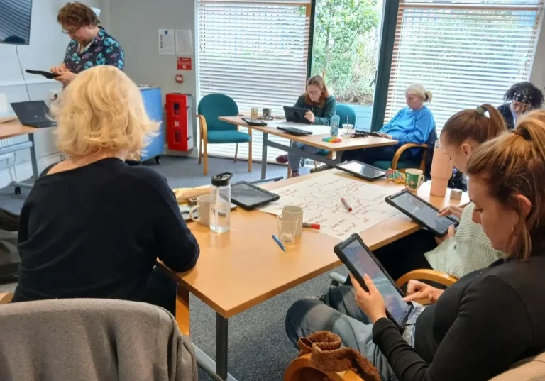 Digital harms training being delivered